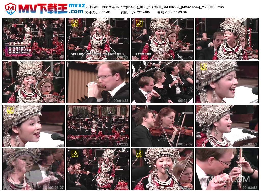 阿幼朵-苗岭飞歌(演唱会)_国语_流行歌曲_MA106305
